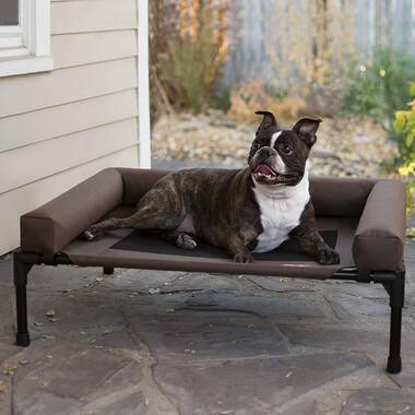 K&h bolster hot sale dog bed